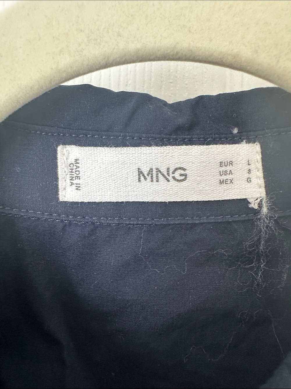 Mango Navy Garment with MNG Label - Picture 2 of 3